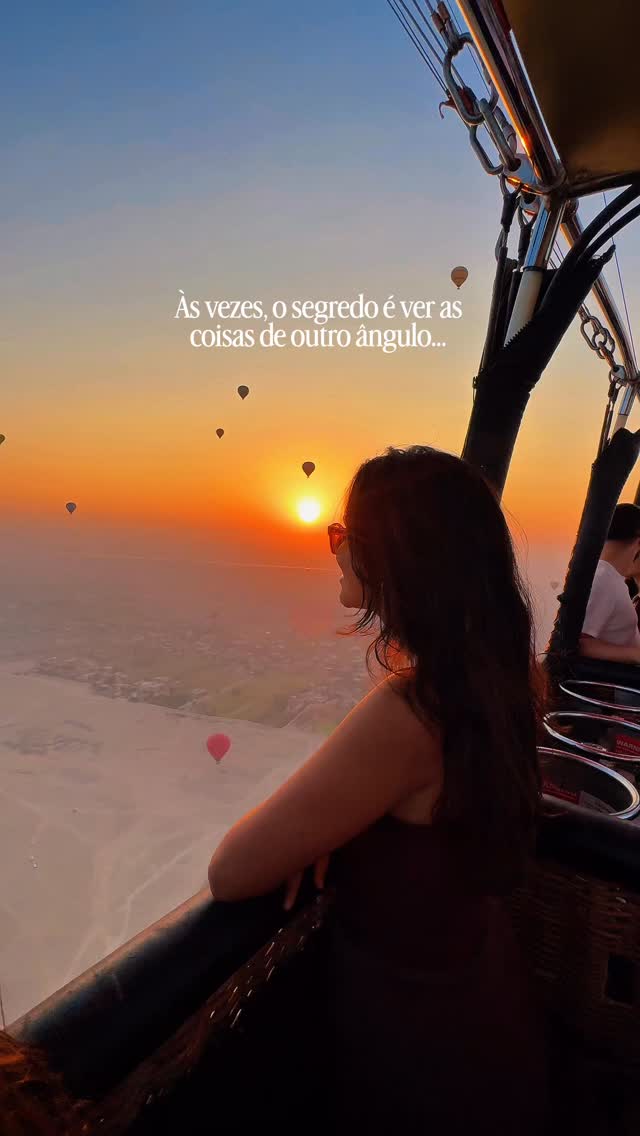 Juro, o passeio de balão em Luxor é tão especial. Ver esse nascer do sol sobrevoando o vale dos Reis é apenas inesquecível, é um dos meus momentos favoritos da viagem pro Egito.

Lembrando que desde 2018 eu só viajo e recomendo a @maktubtravel e vocês tem 50 dólares de desconto com o cupom PREFIROVIAJAR, viu? Aproveitem 3 e compartilhem muitooo essa AmanDICA❤️🇪🇬