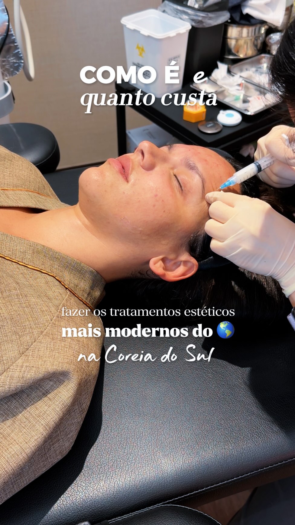 Meu sonho era fazer os tratamentos estéticos coreano!!! Muito obrigada @ppeum_global_official , eu AMEI a experiência ❤️🇰🇷 #ppeumglobal #koreanbeauty #koreanskincare