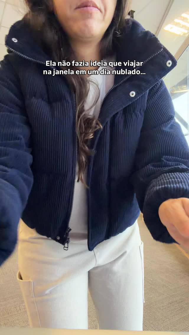 Hoje o BOM DIA foi diferente 🥹✨ Por isso, eu sou do time viajar na janela e não no corredor haha #viagem