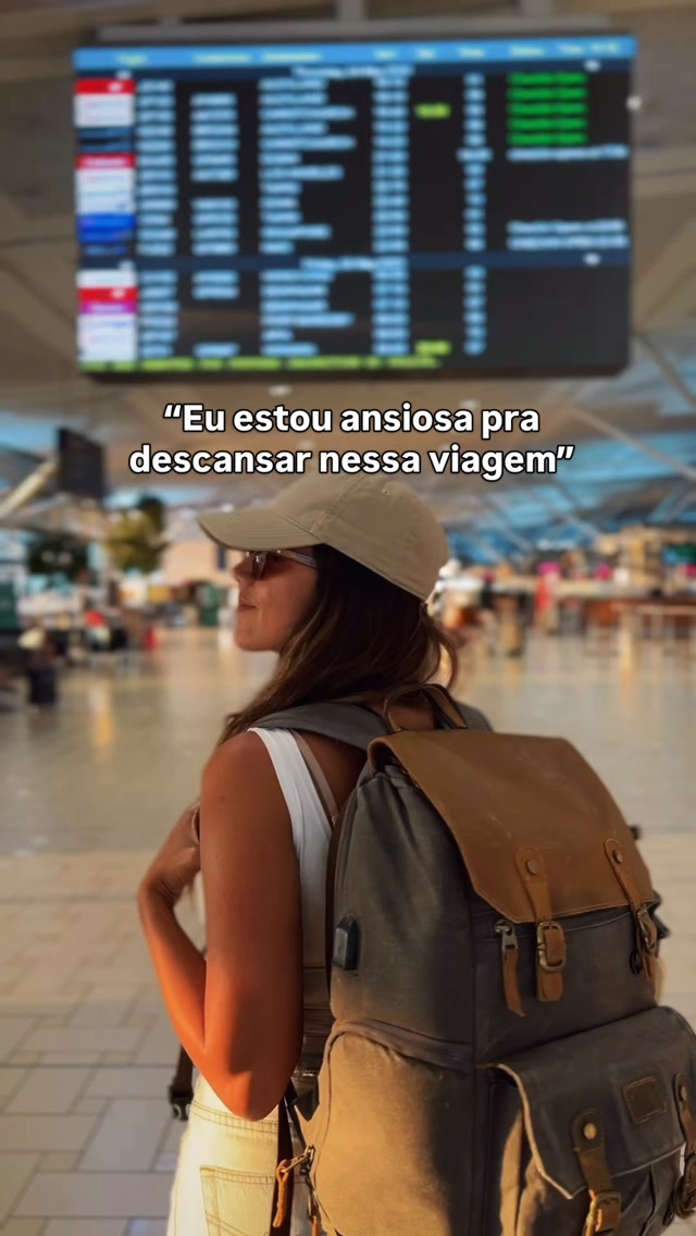 Por aí também é assim? 🤣🫣 Descansar em dólar ou euro dá uma dor no coração… sempre volto precisando de férias das férias!!!