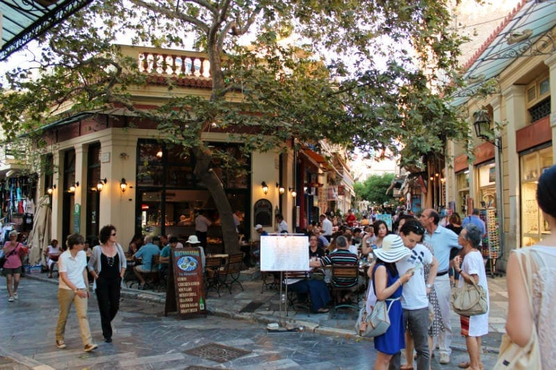 bairro plaka atenas