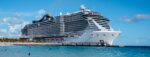 Msc seashore atracado na Ocean Cay